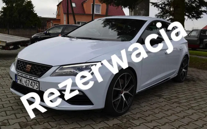 samochody osobowe Seat Leon cena 85900 przebieg: 58500, rok produkcji 2020 z Chojna